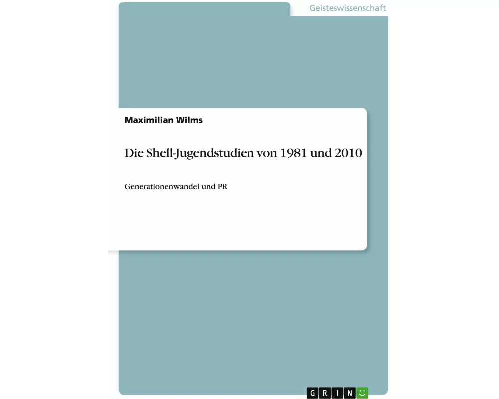 Die Shell-Jugendstudien von 1981 und 2010
