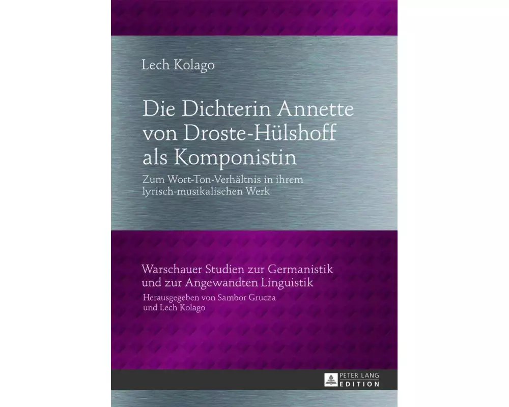 Die Dichterin Annette von Droste-Hülshoff als Komponistin