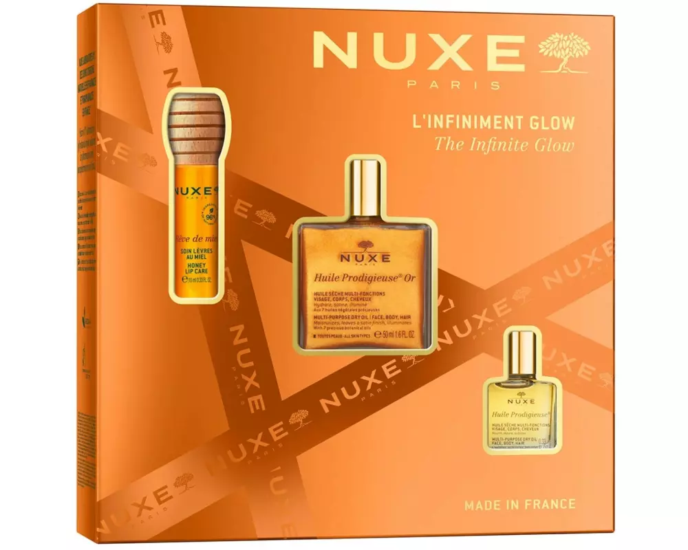 NUXE Körperpflegeset Huile Prodigieuse Or Glow Set 25