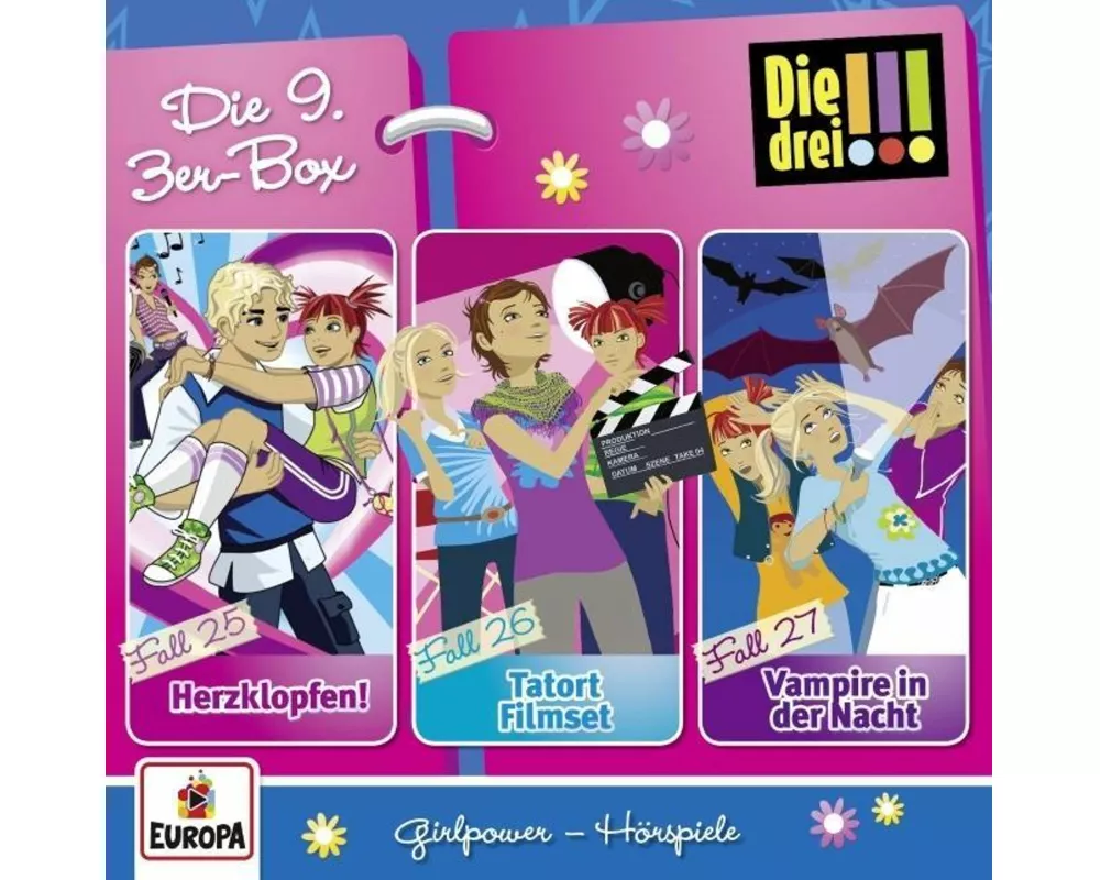 Die drei !!! 3er Box 09. Folge 25-27