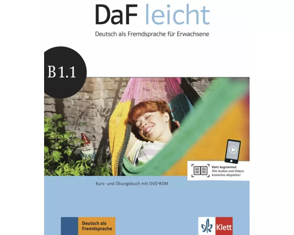 DaF leicht B1.1. Kurs- und Übungsbuch + DVD-ROM