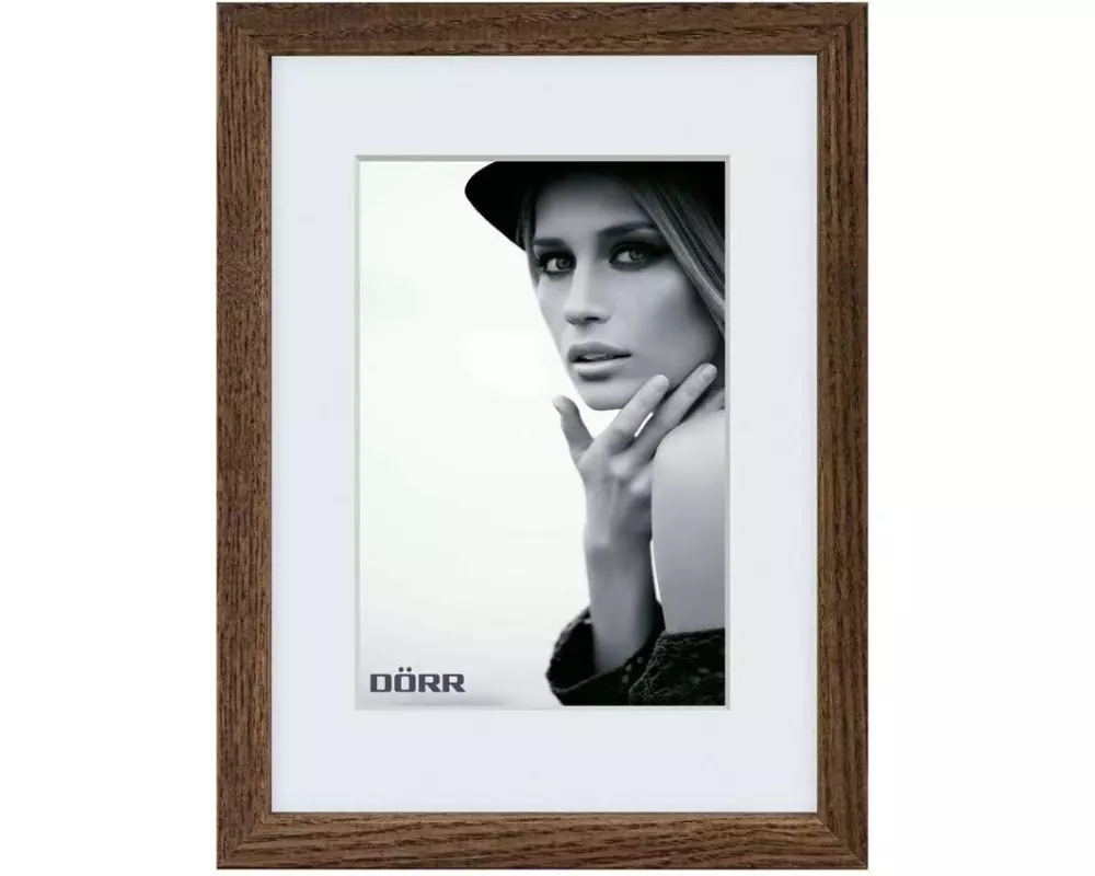 Dörr Bilderrahmen Slim Dunkelbraun, 13 x 18 cm