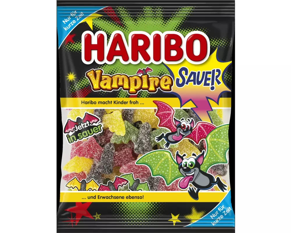 Haribo Gummibonbons Vampire sauer 175 g