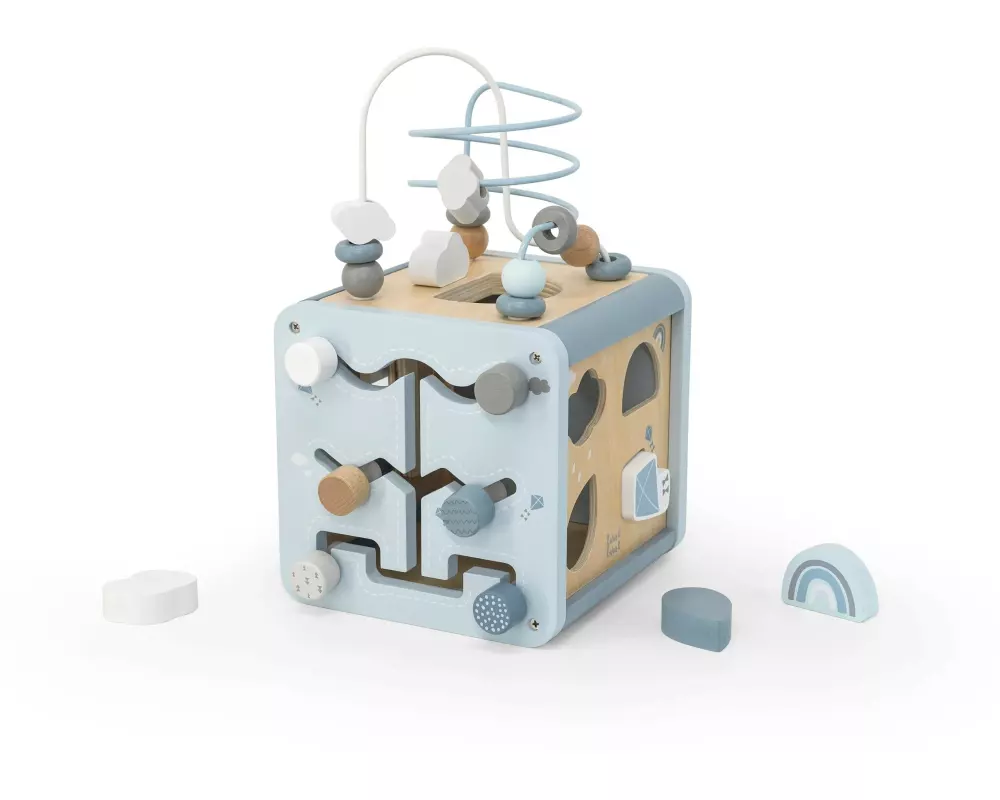 Label Label Motorikwürfel Blau