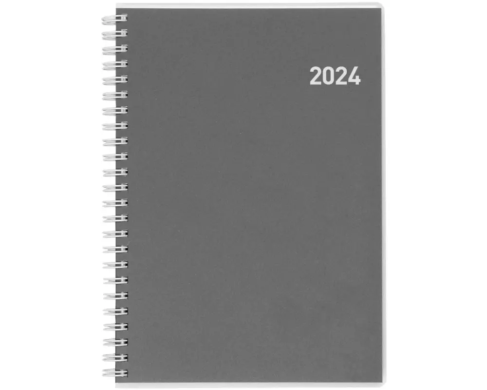 Biella Geschäftsagenda Dispo Term 2024, Grau