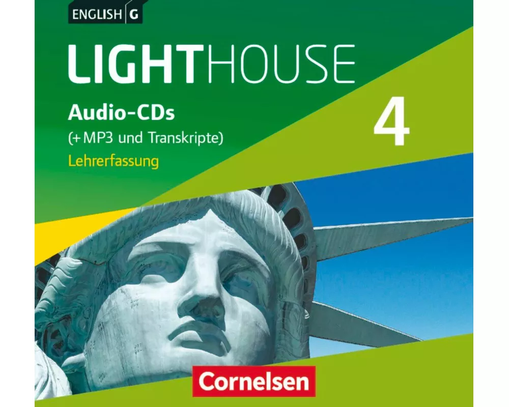 English G Lighthouse, Allgemeine Ausgabe, Band 4: 8. Schuljahr, Audio-CDs (Vollfassung), Audio-Dateien auch als MP3