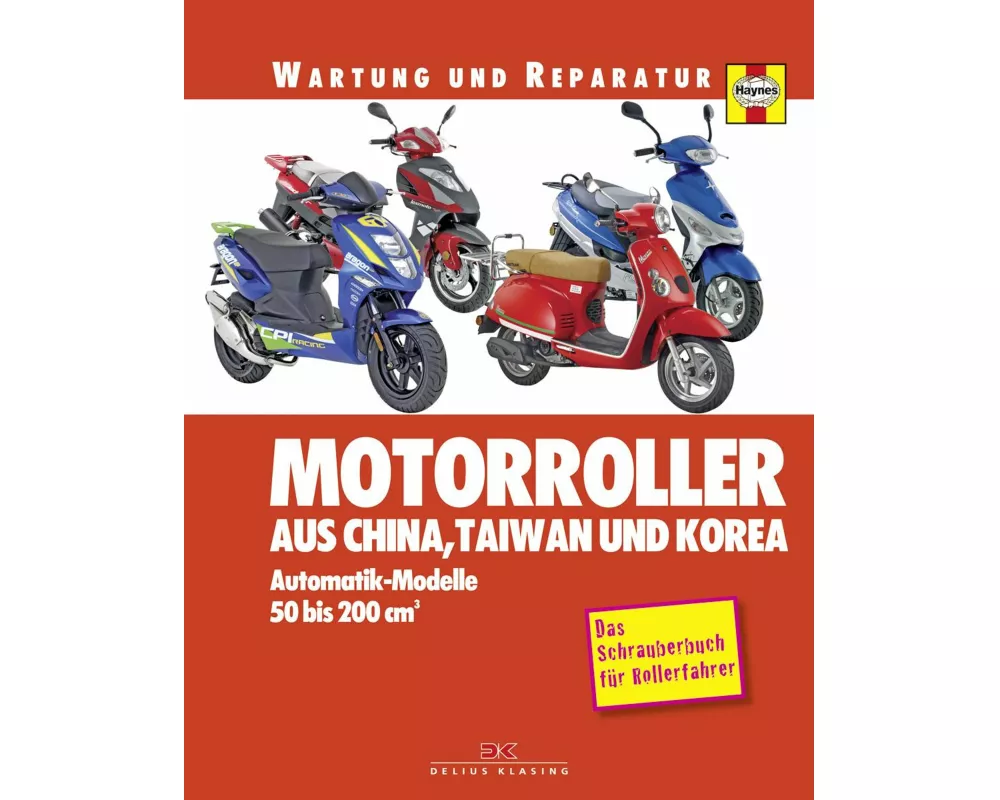 Motorroller aus China, Taiwan und Korea