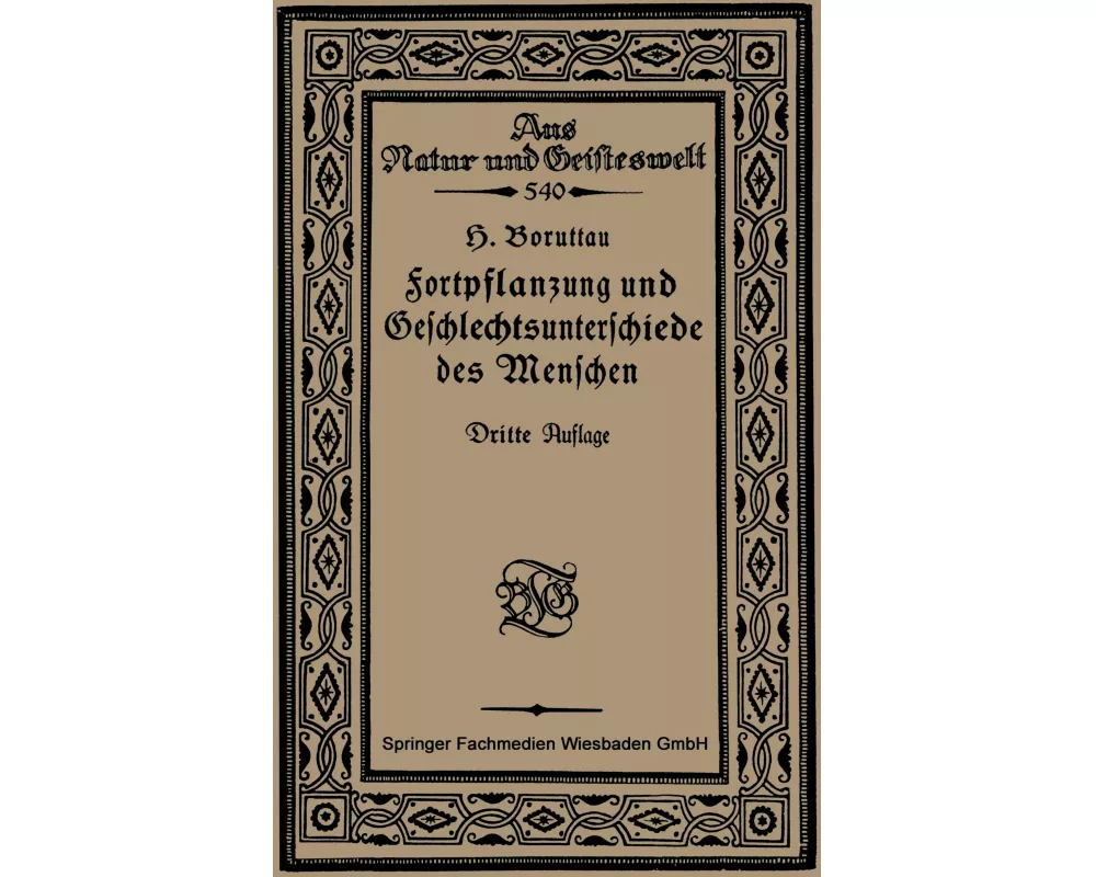 Fortpflanzung und Geschlechtsunterschiede des Menschen