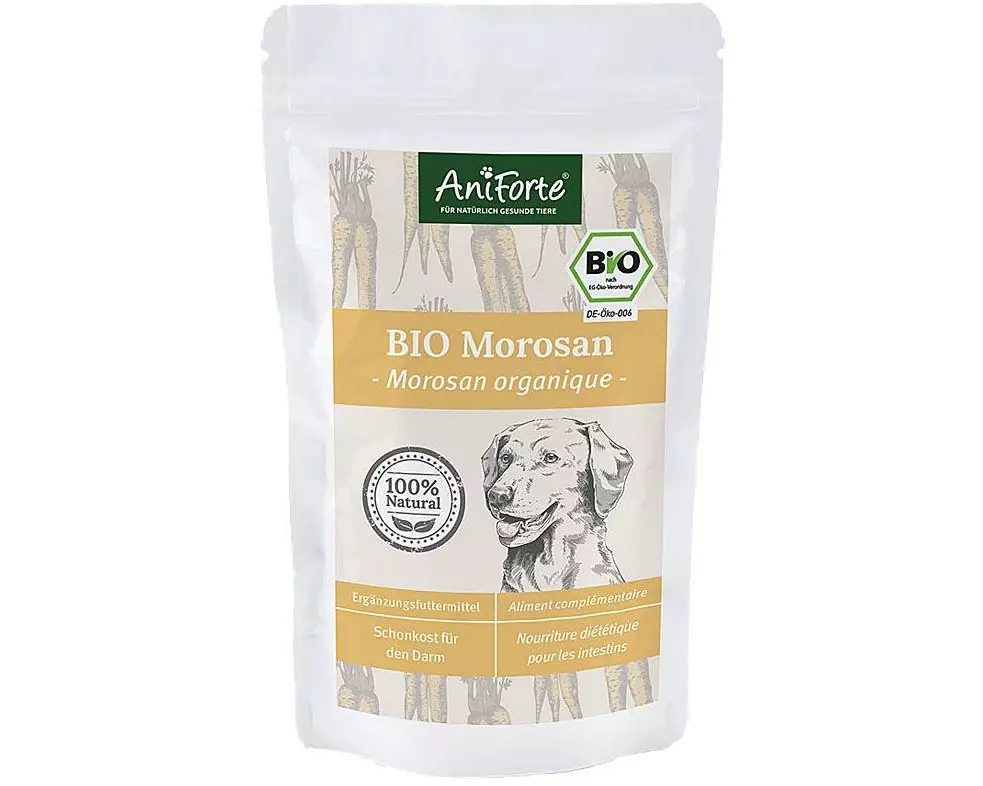 AniForte Hunde-Nahrungsergänzung Bio Morosan, 6 x 100 g