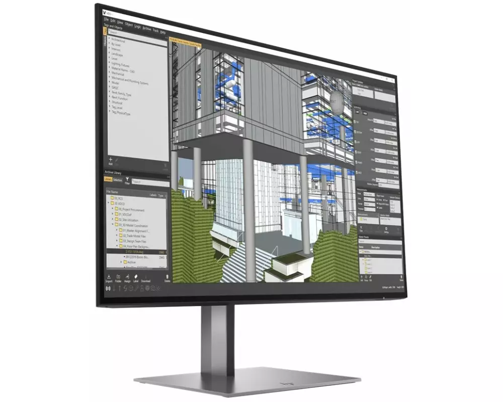 HP Display Z24n G3 24 inch, IPS, WUXGA, 1920x1200, 16:10, 1000:1, 350cd/m2, 5ms, 1xDP 1.2, 1xHDMI 1.4, 4xUSB-A 3.2