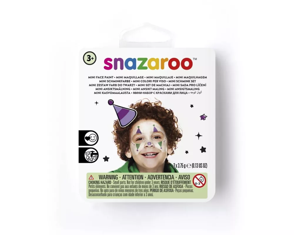 Snazaroo Schminkfarbe als Set Mini Hofnarr
