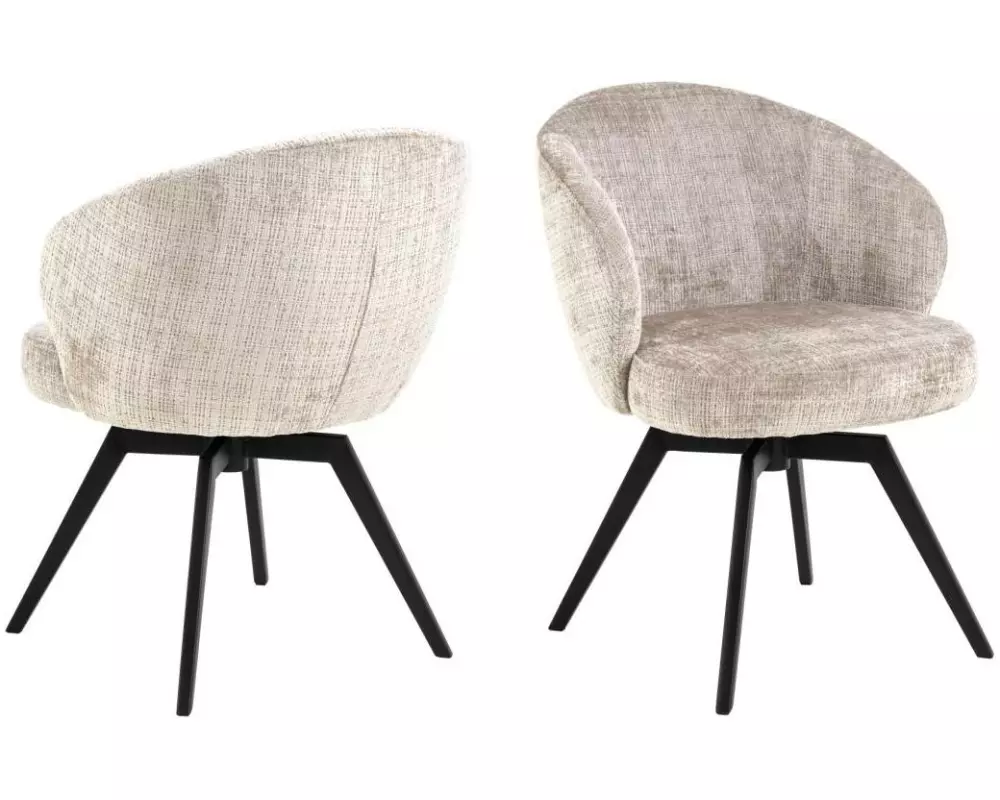 AC Design Stuhl Darlene 1 Stück, Beige