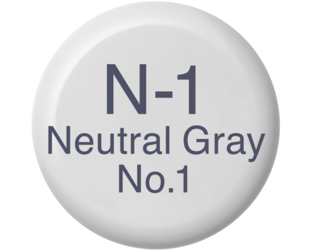 COPIC Ink Refill 2107687 N-1 - Neutral Grey No.1