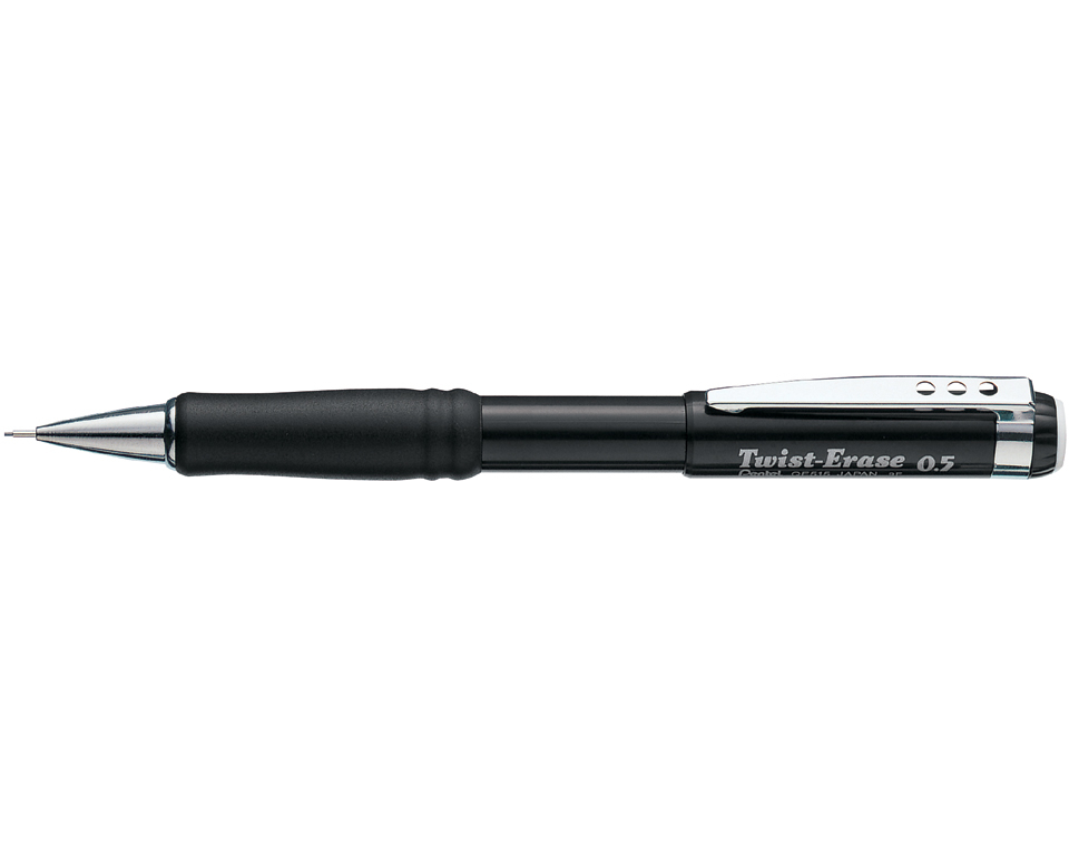 PENTEL Druckbleistift Twist 0,5mm QE515AX schwarz