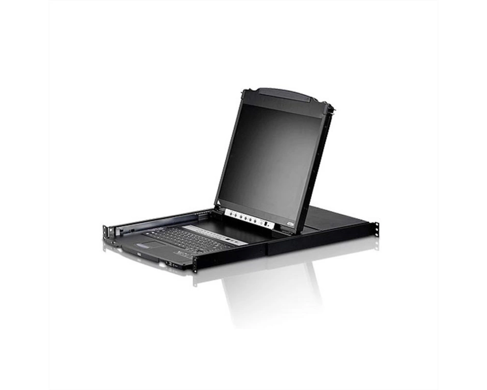 ATEN CL5816N 48cm-LCD KVM Switch USB-PS/2,VGA, 16 Port, DE-Layout