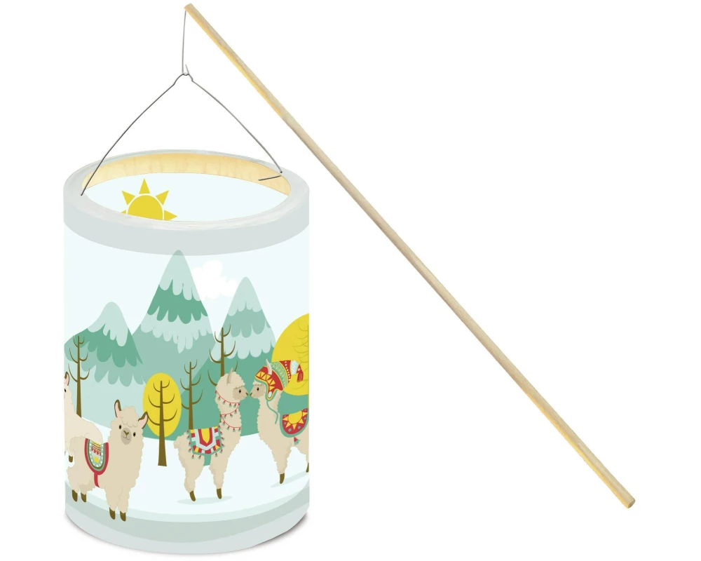 URSUS Laternen-Bastelset Lama