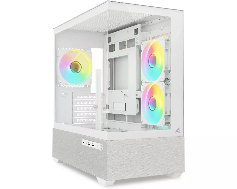 Sharkoon PC-Gehäuse MK7 ARGB Weiss