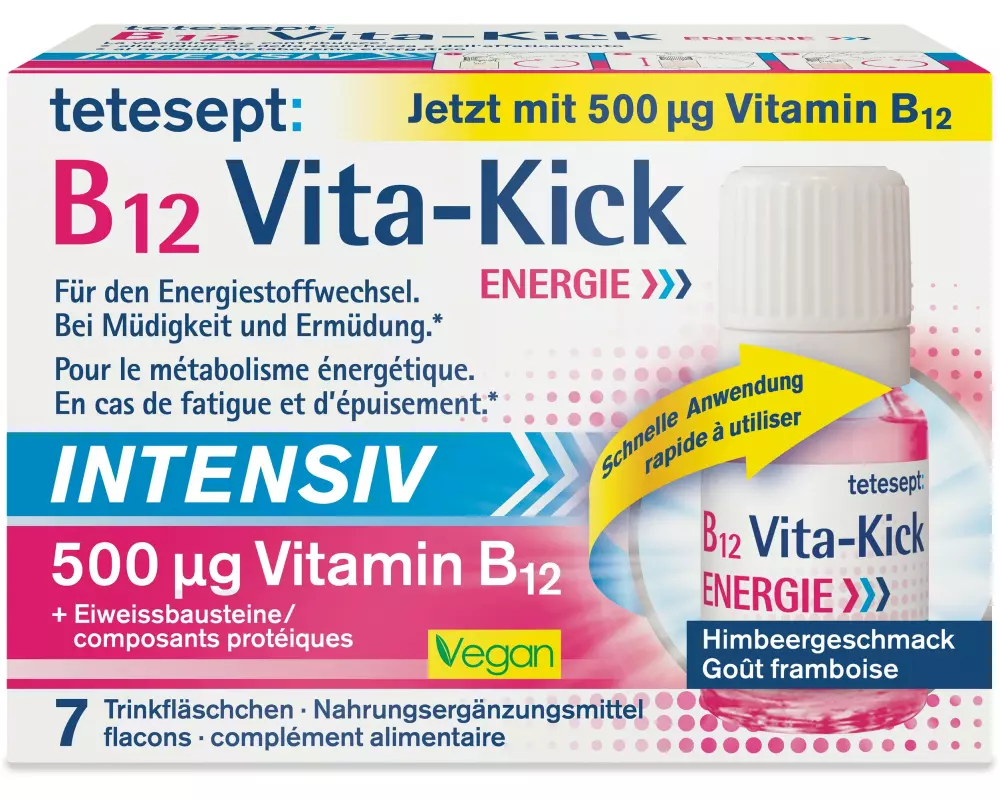 tetesept 12 Vita-Kick 500 mcg 7 Ampullen à 10 ml