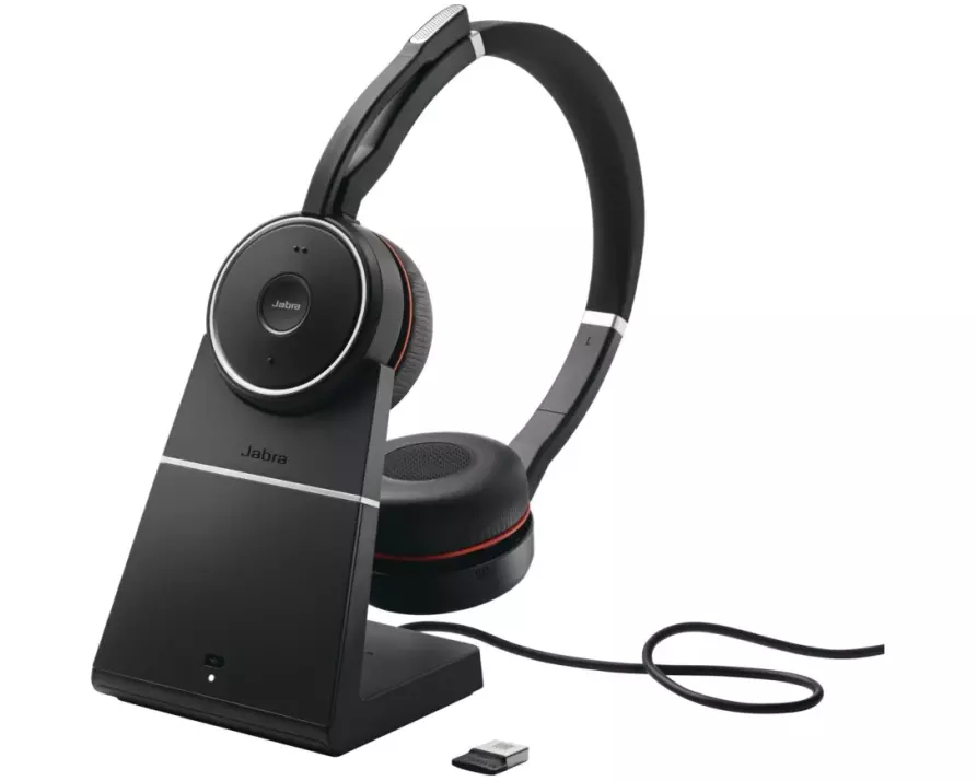 Jabra Headset Evolve 75SE UC Duo inkl. Ladestation