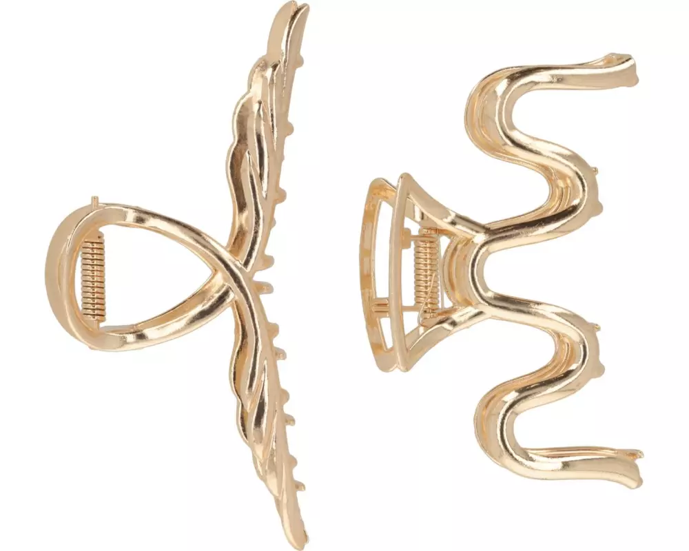 Trisa Accessoires Set Metallklemmen Gold