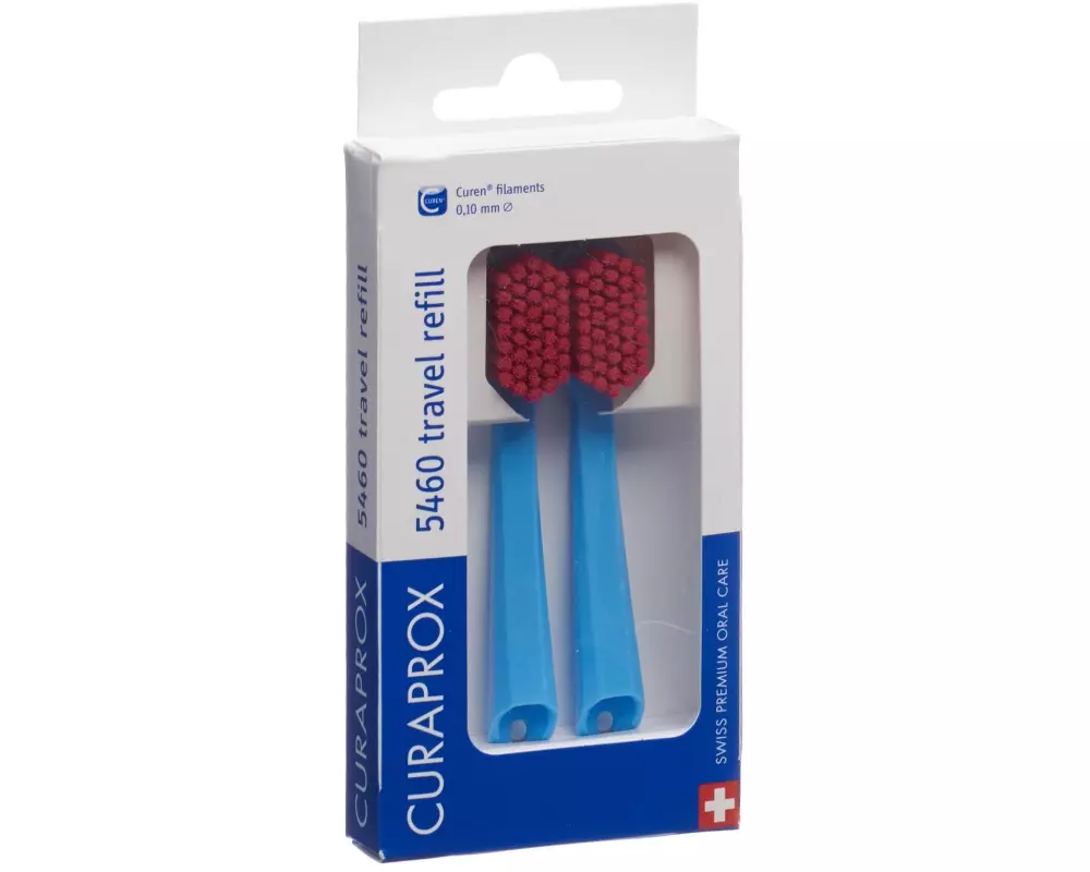 CURAPROX Tavel Set Refill Ersatzbrüstenköpfe, 2 Stück