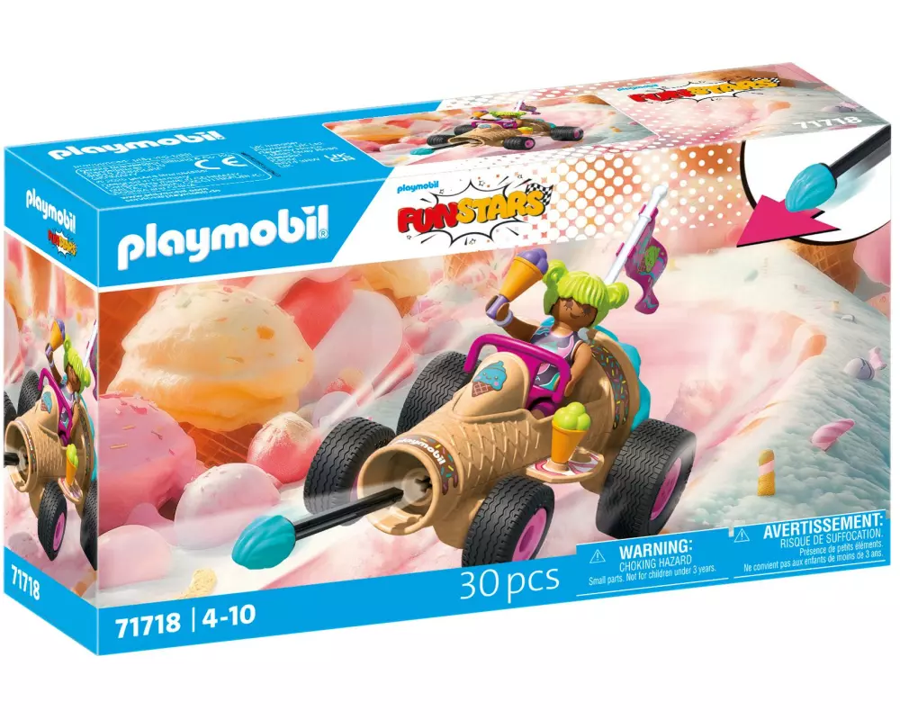 Playmobil Playmo-Karts: Rasende Eistüte 71718