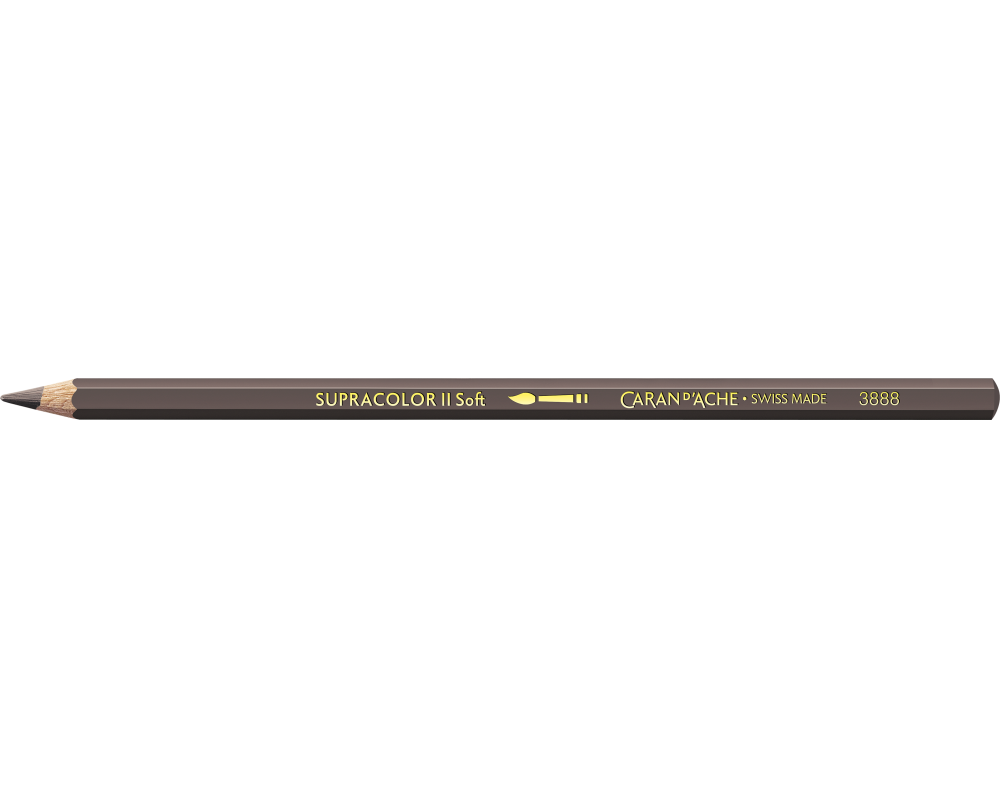 CARAN D'ACHE Farbstifte Supracolor 3,8mm 3888.047 bister