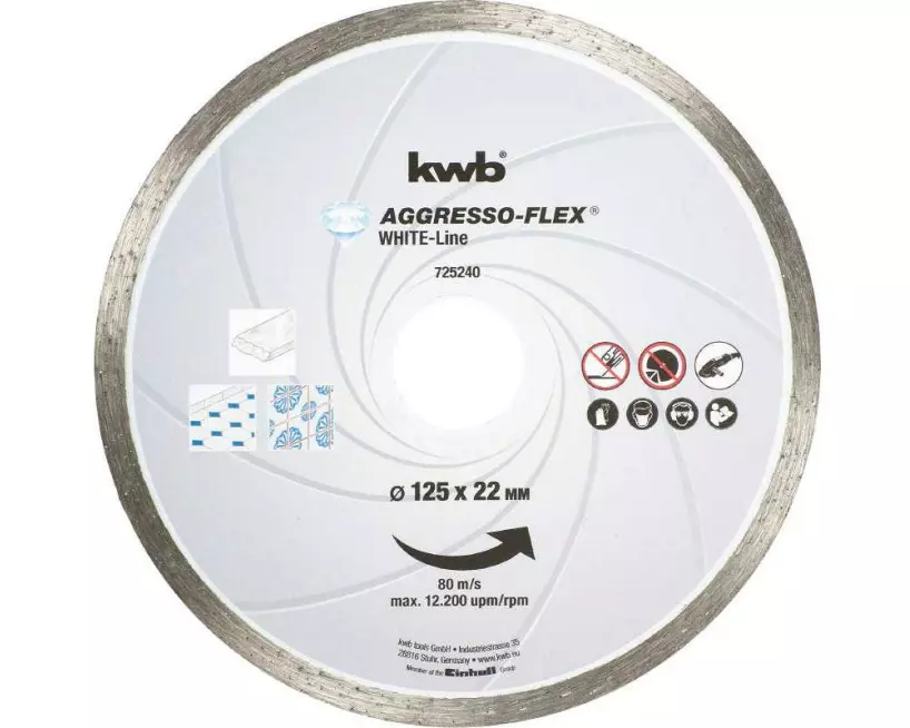 kwb Trennscheibe White-Line Diamant 125 mm