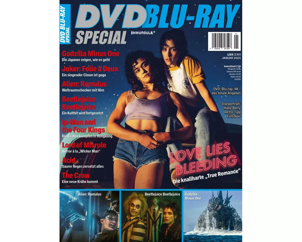 DVD BLU-RAY SPECIAL. Ausgabe Januar 2025 (#230)