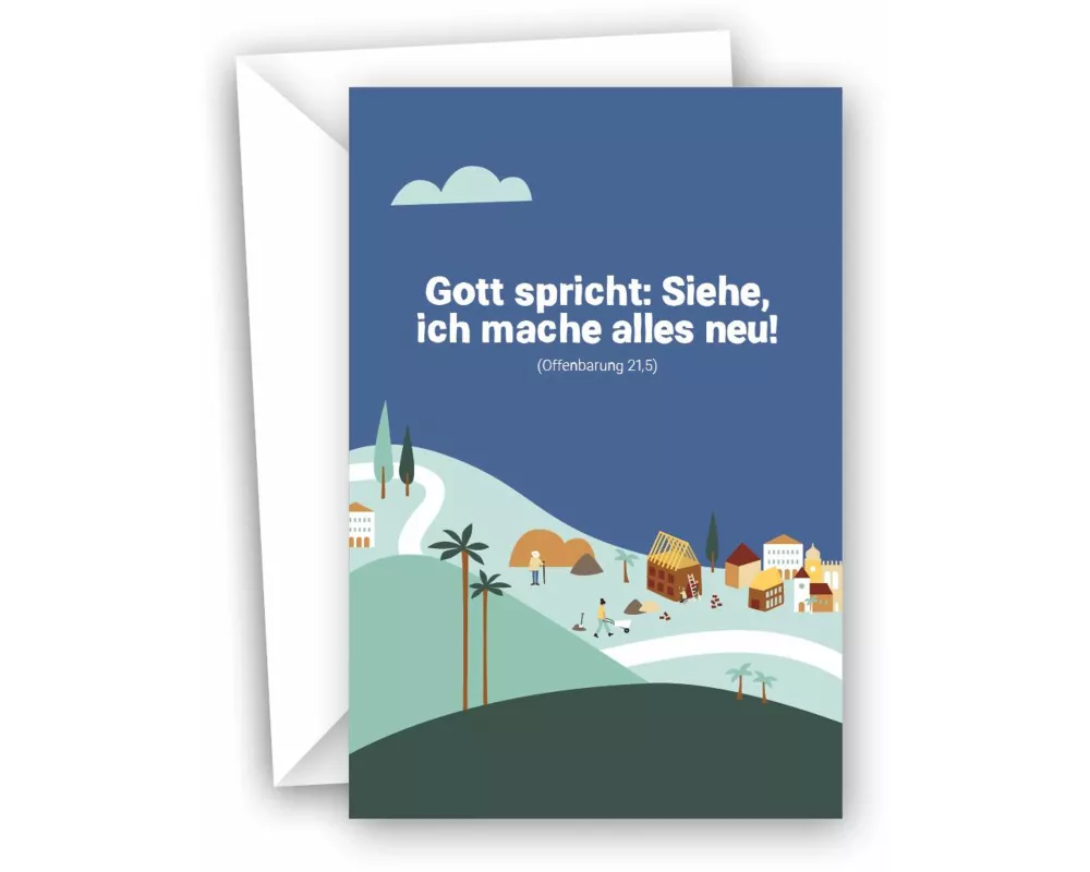 Gott spricht: Siehe, ich mache alles neu (Offenbarung 21,5) Jahreslosung 2026