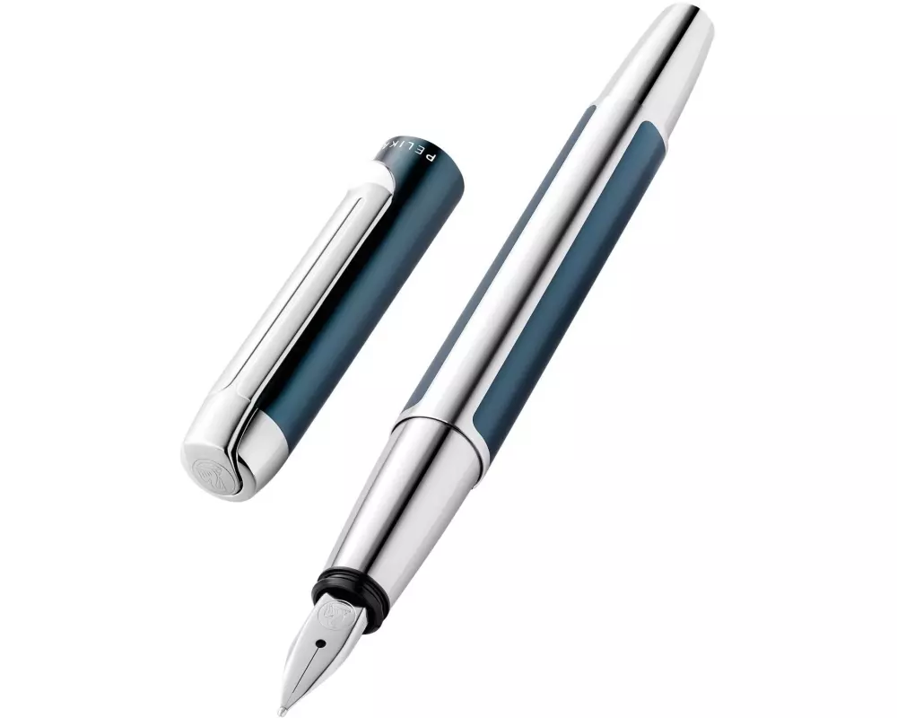 Pelikan Füllfederhalter Pura Medium (M), Blau