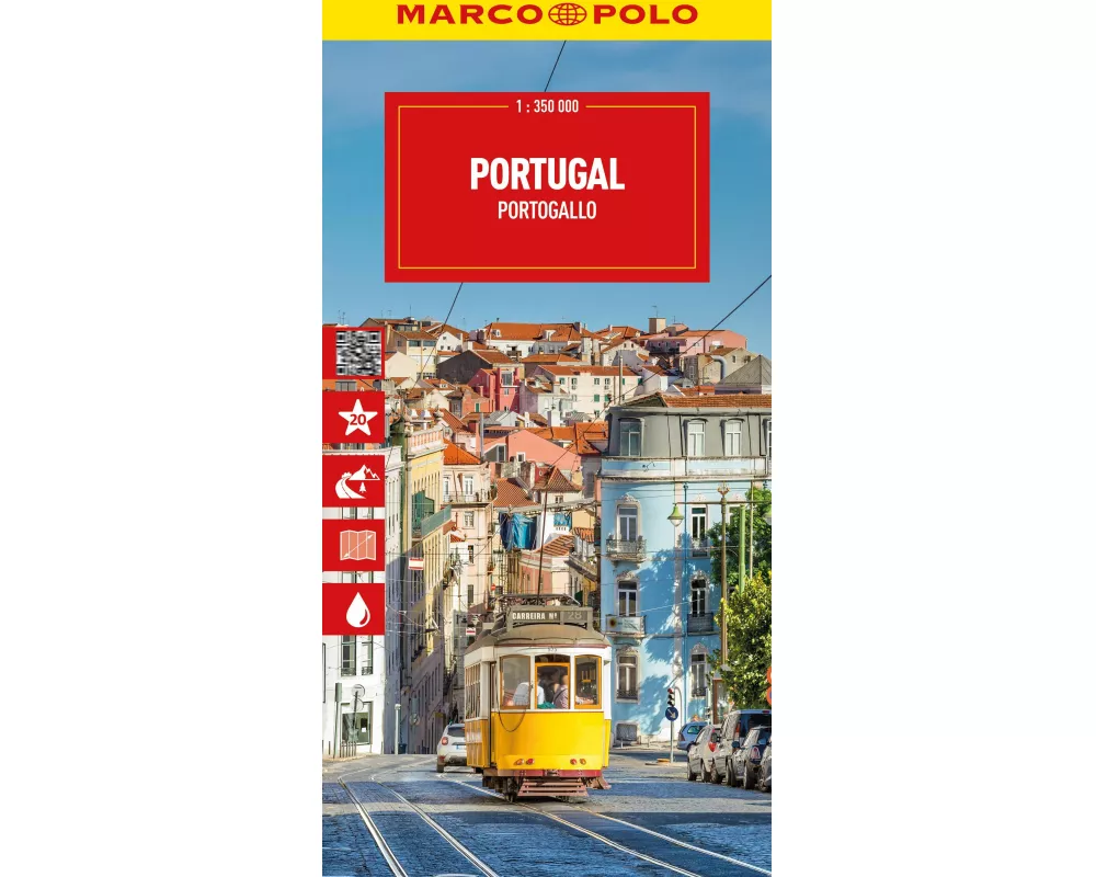 MARCO POLO Reisekarte Portugal 1:350.000