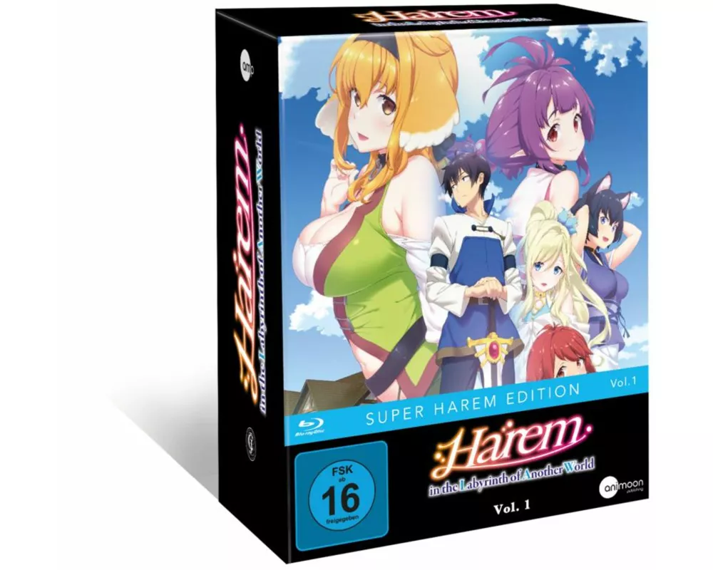 Harem in the Labyrinth of Another World - Blu-ray Vol. 1 mit Sammelschuber
