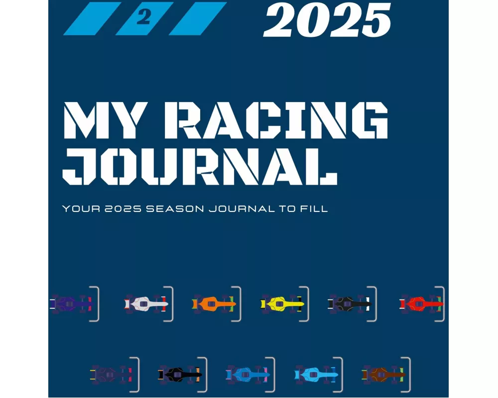 My Racing Journal 2025: Your season journal to fill