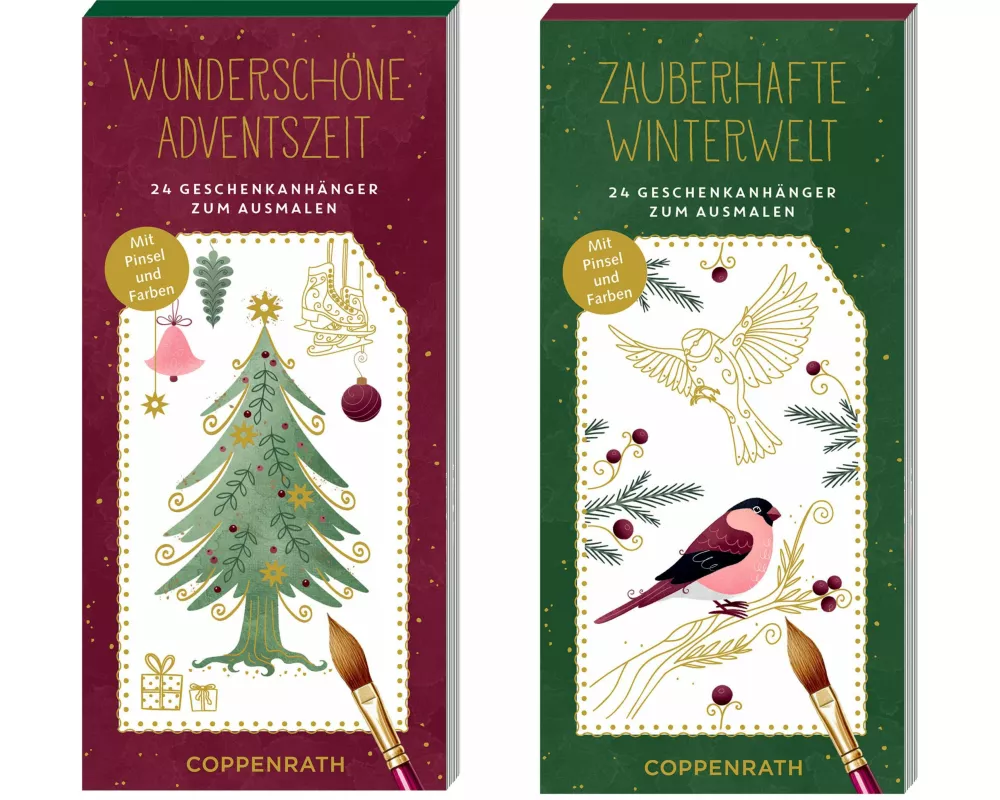 Kreativ-Adventskalender - Wunderschöne Adventszeit / Zauberhafte Winterwelt