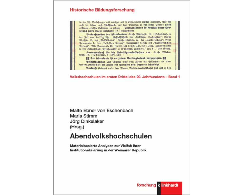 Abendvolkshochschulen