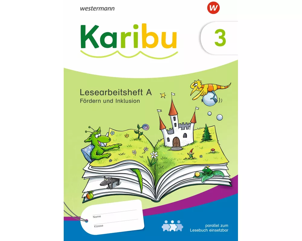 Karibu 3. Lesearbeitsheft Fördern und Inklusion zum Lesebuch
