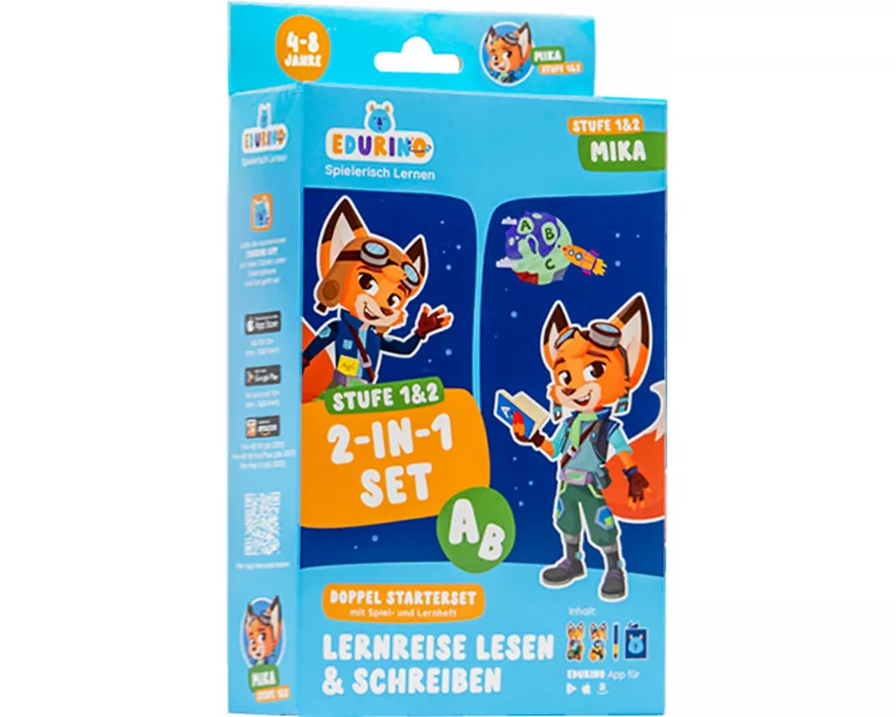 Edurino Doppelstarterset. Mika 1 + 2