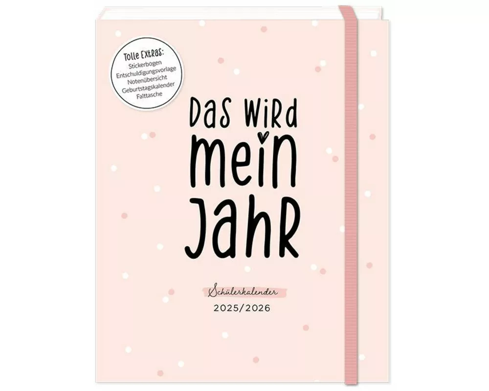 Schülerkalender 2025 / 2026 Das wird mein Jahr