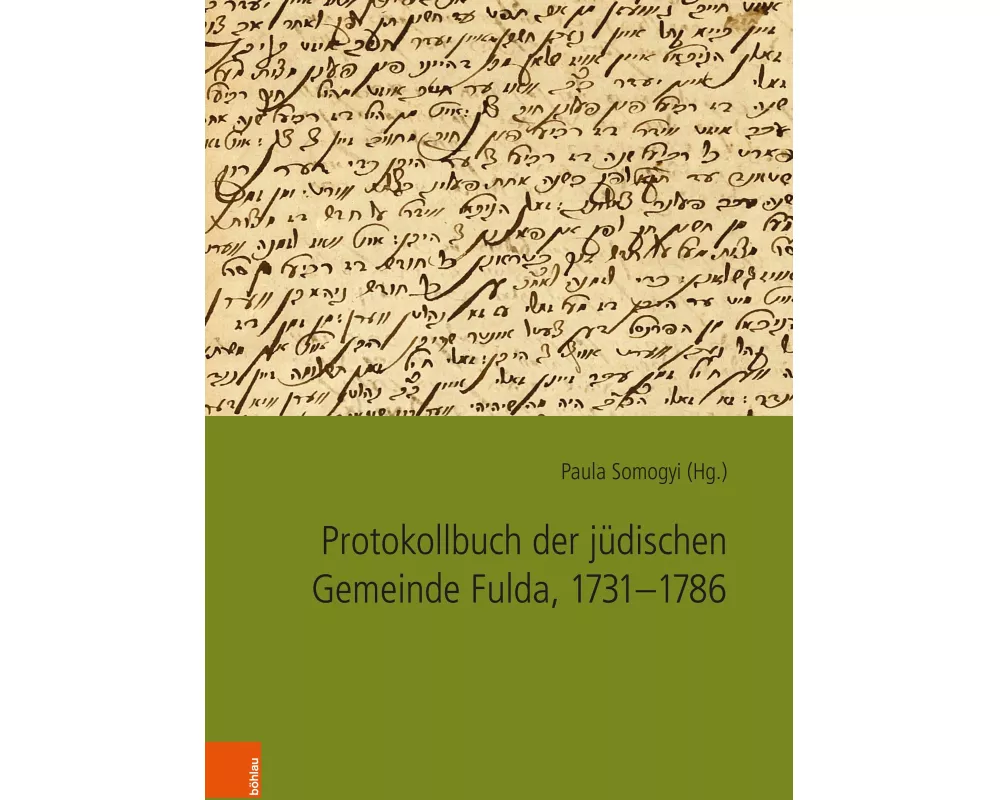 Protokollbuch der jüdischen Gemeinde Fulda, 1731-1786