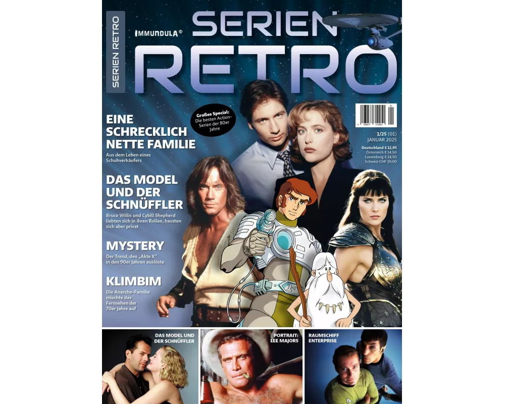 SERIEN RETRO. Ausgabe Januar 2025 (001)