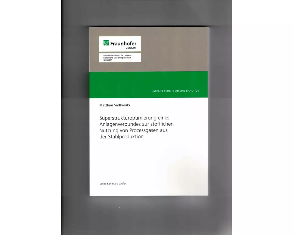 Superstrukturoptimierung eines Anlagenverbundes zur stofflichen Nutzung von Prozessgasen aus der Stahlproduktion