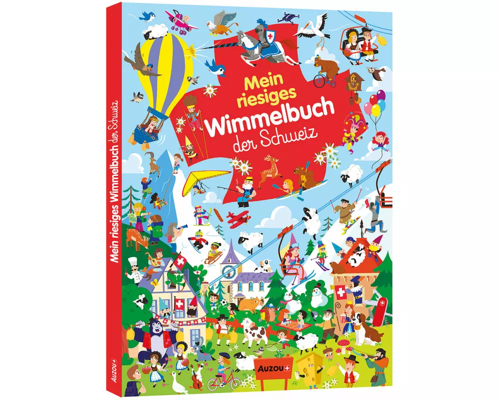 Mein riesiges Wimmelbuch der Schweiz