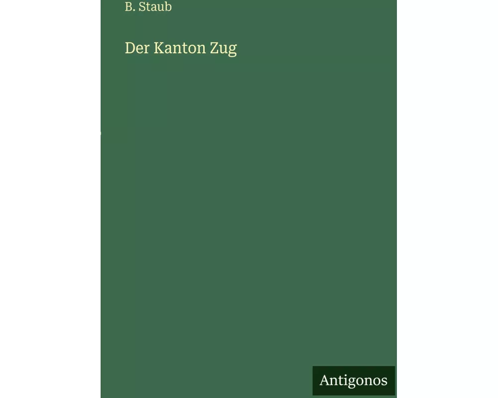 Der Kanton Zug