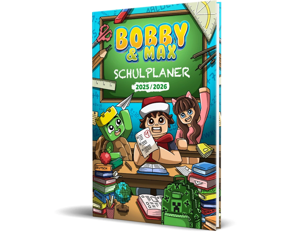 Bobby & Max - Schulplaner 2025/2026