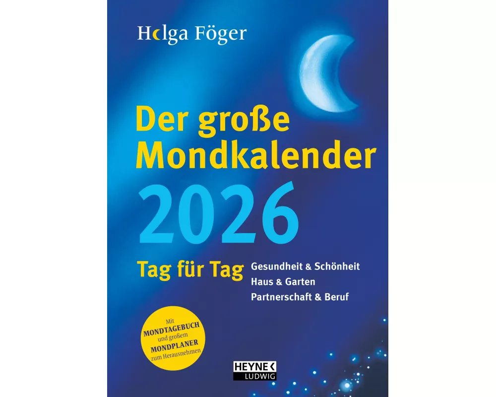 Der große Mondkalender 2026