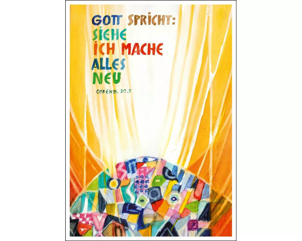 Jahreslosung Andreas Felger 2026, Postkarte (10er-Set)