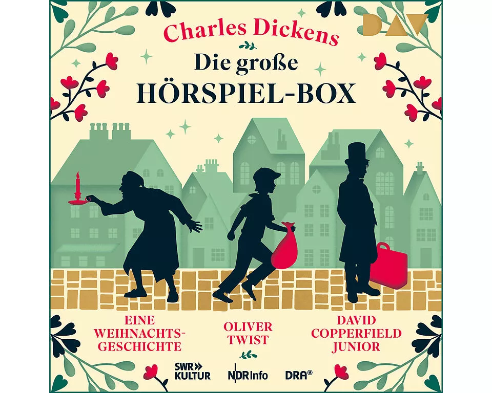 Die große Hörspiel-Box – Eine Weihnachtsgeschichte, Oliver Twist, David Copperfield Junior
