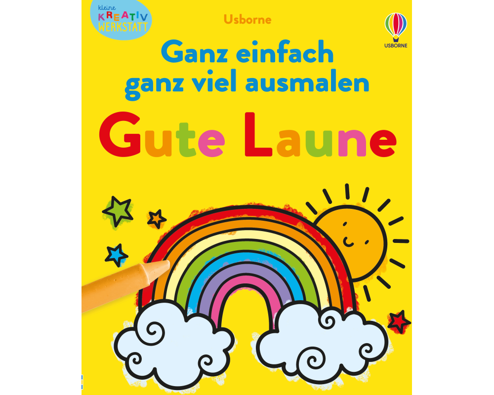 Kleine Kreativ-Werkstatt: Ganz einfach ganz viel ausmalen - Gute Laune