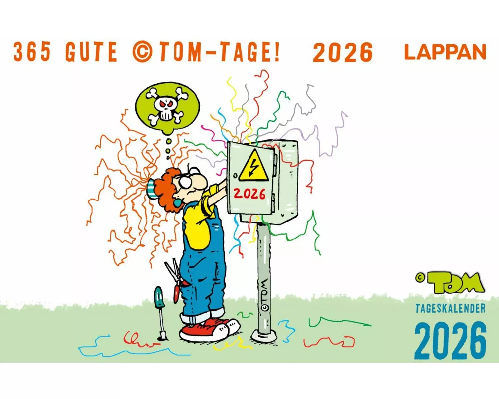 365 GUTE ©TOM-TAGE! 2026: Tageskalender
